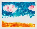 Senza titolo by Mario Schifano, 1974, enamel on canvas, offered May 2022