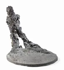 Giuseppe Spagnulo, Guerriero, 1985, scultura in bronze