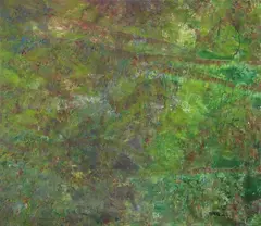 Shôzô Shimamoto, Saga University 06, 2005, acrylic on canvas