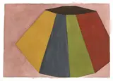 Senza titolo by Sol LeWitt, 1986, gouache on card, offered May 2022