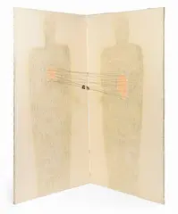 Renato Ranaldi, Senza titolo, 1971, mixed media on canvas