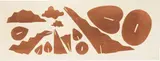 Progetto "Animali by Pino Pascali, 1966, cianografia on paper, offered May 2022