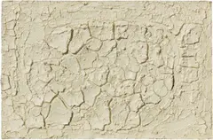 Alberto Burri, Cretto, 1976, acrovinilico on cellotex