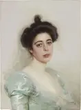 Vittorio Matteo Corcos, Ritratto femminile