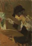 Alessandro Milesi, Pittrice
