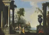 Giovanni Paolo Panini, Paesaggio con architetture e figure