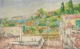 Bruno Rosai, Mura di Belvedere fra i tetti