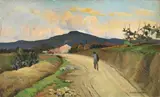 Cafiero Filippelli, La strada del Colle Montanino