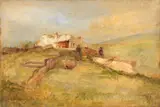 Alphons Hollaender, Paesaggio con figure