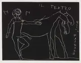 Presentazione II by Marino Marini, 1973, etching, offered Feb 2022