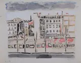 Orfeo Tamburi, Muri e alberi al Boulevard Haussmann