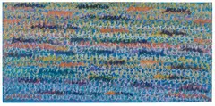 Senza titolo by Simona Weller, oil on canvas, offered Feb 2022