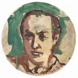 Mino Maccari, Ritratto di Piero Santi
