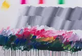 Ennio Finzi, Senza titolo, acrylic on paper