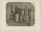 Giorgio Morandi, Grande natura morta con la lampada a petrolio