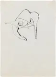 Marino Marini, Miracolo, 1969, penna and inchiostro on paper