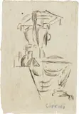 Gino Brogi, Studio per donna alla toilette