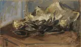 Natura morta by Filippo de Pisis, 1945, oil on card, offered Dec 2021