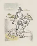 Gladiatore by Giorgio de Chirico, 1929, lithograph a, offered Dec 2021