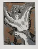 Giocoliere e cavallo by Marino Marini, 1977, etching and acquatinta, offered Dec 2021
