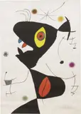 Dalla cartella «Oda a Joan Miró» by Joan Miró, 1973, lithograph a colori, offered Dec 2021