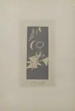 Georges Braque, Senza titolo, lithograph a colori