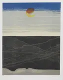 Max Ernst, Senza titolo, 1973, lithograph a sei colori