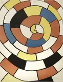 Spiral by Alexander Calder, lithograph a colori, offered Dec 2021