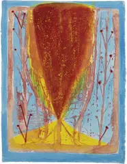 Gloria by Nicola De Maria, lithograph a colori, offered Dec 2021