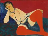 Salvatore Fiume, Modella dalle calze rosse