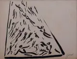 Virgilio Guidi, Angosce, 1978, inchiostro on paper