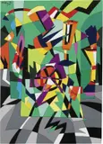 Ugo Nespolo, Interno aguzzo