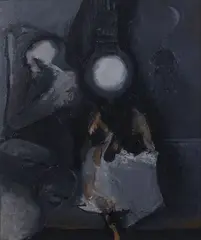 Franco Francese, Elegia per Kronstadt, 1966, oil on canvas