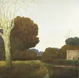 Alessandro Tofanelli, Paesaggio, oil on canvas
