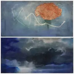 Paolo Baratella, L'idea, 1989, oil on canvas