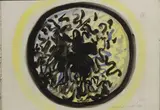 Virgilio Guidi, Composizione, 1968, mixed media on paper applicata on canvas