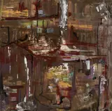Marzia Bollani, Nepal, 2019, Acrilico