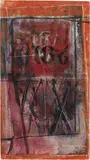 Giorgio Celiberti, Memoria dell'olocausto, mixed media on paper applicata on panel
