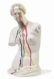 Omar Hassan, Irripetibile 2, 2017, Scultura in gesso dipinto
