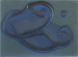 David Reed, Color Study for Cria 29, 1996, oil and resina alchidica on panel