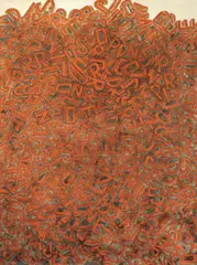Dispersione by Roberto Barni, 1968, acrylic on canvas, offered Dec 2021