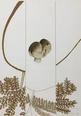 Maria Lai, Senza titolo, 1977, mixed media on screenprint