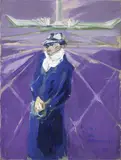 Rainer Fetting, Klaus O. am Alexanderplatz