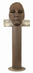 Gaia by Igor Mitoraj, 1989, Scultura in ferro e legno, offered Dec 2021