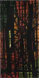 Mario Nigro, Situazioni drammatiche, 1955, acrylic on paper applicata on panel