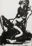 Lucio Fontana, Nudo femminile