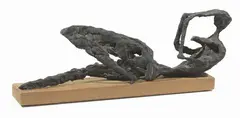 Dopo il bagno by Raffaello Arcangelo Salimbeni, 1959, scultura in bronze, offered Oct 2021