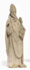 Federigo Papi, Tre sculture, A) Vescovo