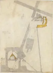 Adolfo Wildt, Fede e Religione, pencil