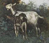 Filippo Palizzi, Capra e capretto